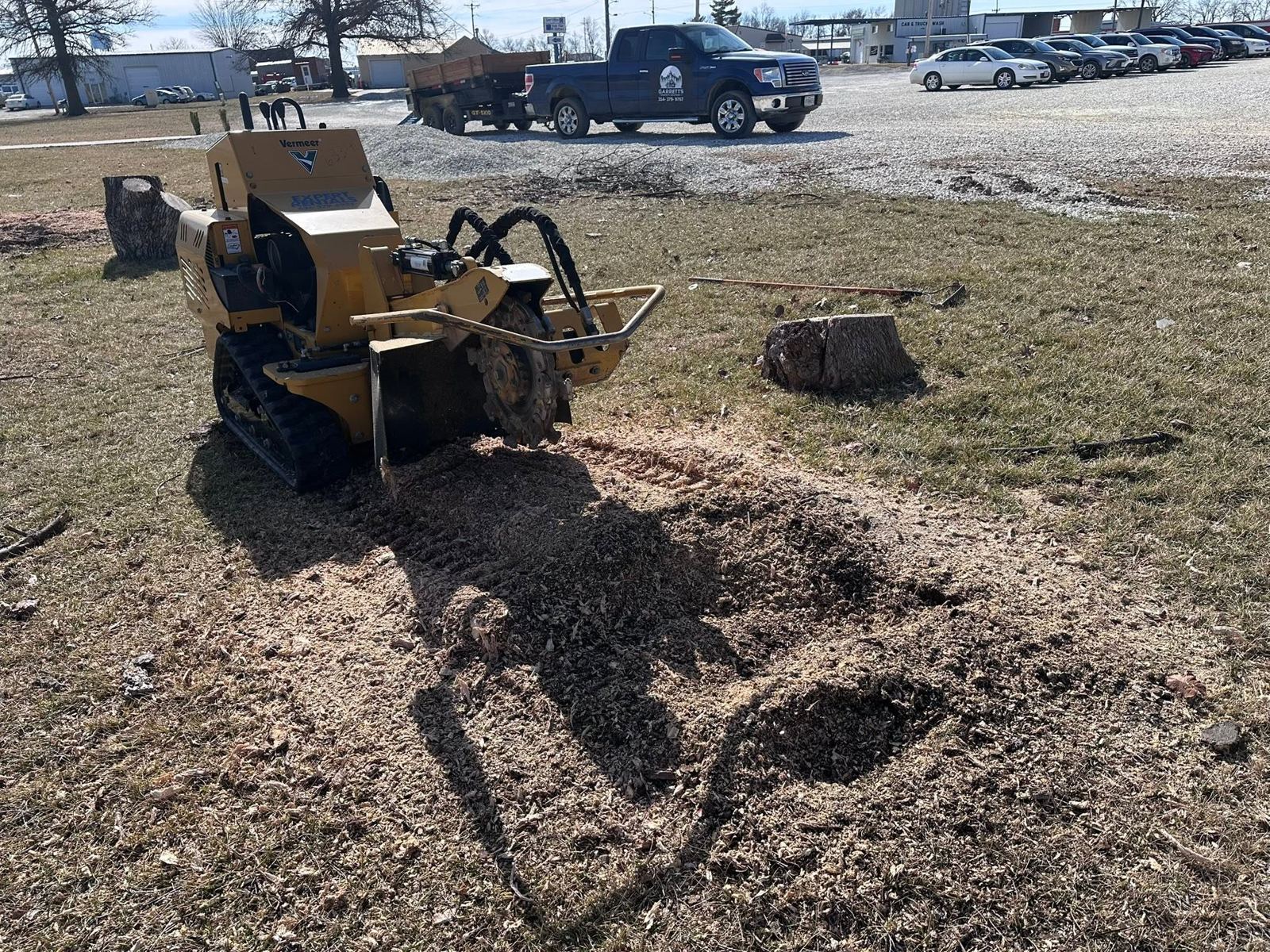 Land clearing and gravel installation project in St. Charles County MO